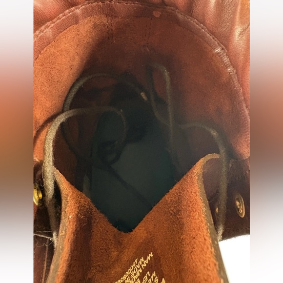 Chippewa Men's Dark Brown Leather Boots Size 12 - Picture 10 of 14